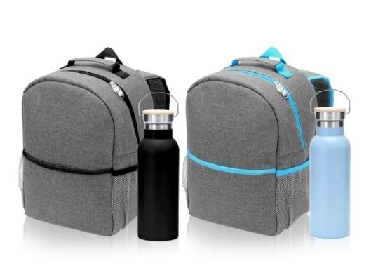 סט הכולל: 
בקבוק נירוסטה תרמי עם מכסה עץ וידית ML500 +
תיק גב צידנית 20 ליטר. 